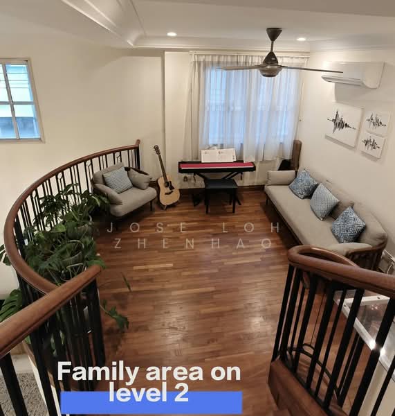 Holland Grove, Holland Grove View, 4 Bedrooms, 3,500 sqft, Semi-Detached House For Rent, by Jose Loh Zhenhao, 500139820 - Living Room - PropertyGuru.com.sg