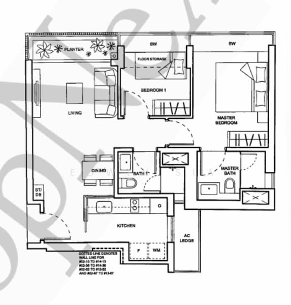 The Palette, 103 Pasir Ris Grove, 2 Bedrooms, 753 sqft, Condominium For Sale, by Edwin Sia, 500139832 - PropertyGuru.com.sg