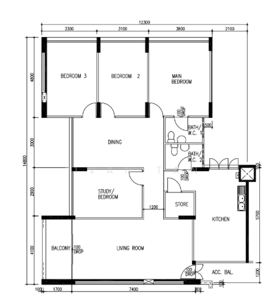 325 Yishun Central, 325 Yishun Central, 3 Bedrooms, 1,528 sqft, HDB Flat For Sale, by Ivan Tan, 500139837 - PropertyGuru.com.sg