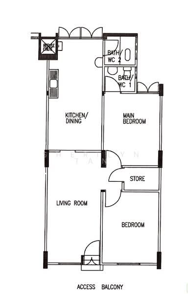 182 Ang Mo Kio Avenue 5, 182 Ang Mo Kio Avenue 5, 2 Bedrooms, 732 sqft, HDB Flat For Sale, by Sherilyn Tan, 500139846 - PropertyGuru.com.sg