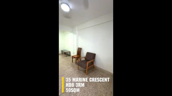 35 Marine Crescent, 35 Marine Crescent, 2 Bedrooms, 635 sqft, HDB Flat For Sale, by Rowena Yap, 500139860 - PropertyGuru.com.sg