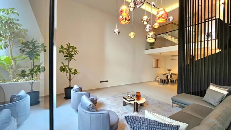 FREEEHOLD D12 6bed 4bath New Landed 5400sf - Balestier, Zhongshan Mall, NTUC, 10min ToaPayoh MRT, , 6 Bedrooms, 5,400 sqft, Terraced House For Sale, by Roy Low, 500139890 - Living Room - PropertyGuru.com.sg