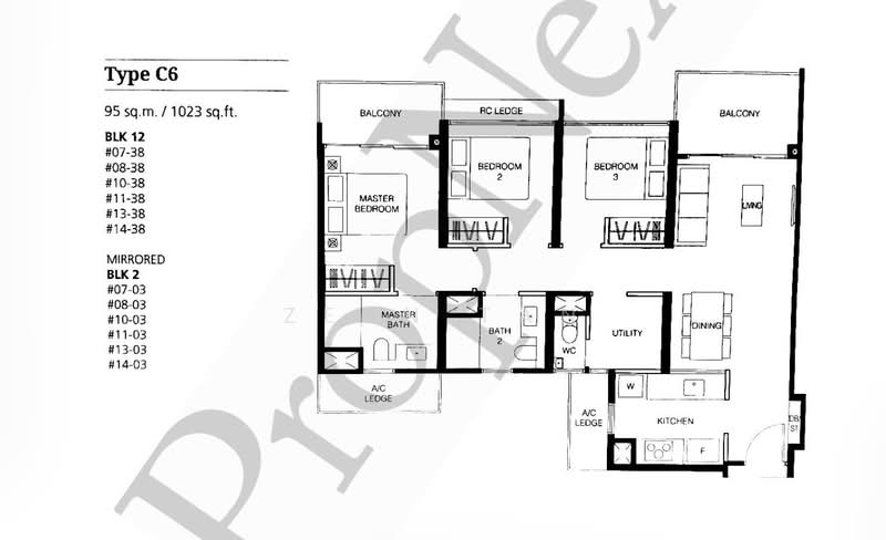 Le Quest, 2 Bukit Batok Street 41, 3 Bedrooms, 1,023 sqft, Condominium For Sale, by Zenn Tan, 500139905 - PropertyGuru.com.sg
