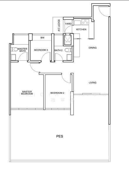 Centro Residences, 59 Ang Mo Kio Avenue 8, 3 Bedrooms, 1,367 sqft, Condominium For Sale, by Tricia Chiow 趙寧思, 500139917 - PropertyGuru.com.sg