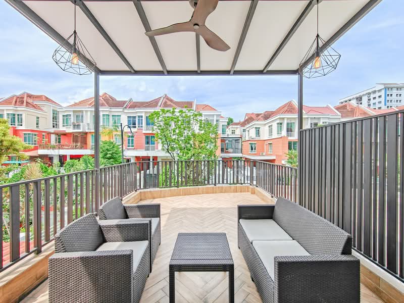 Century Woods, Woodgrove View, 5 Bedrooms, 2,168 sqft, Terraced House For Sale, by Pauline Chia, 500139920 - Balcony - PropertyGuru.com.sg