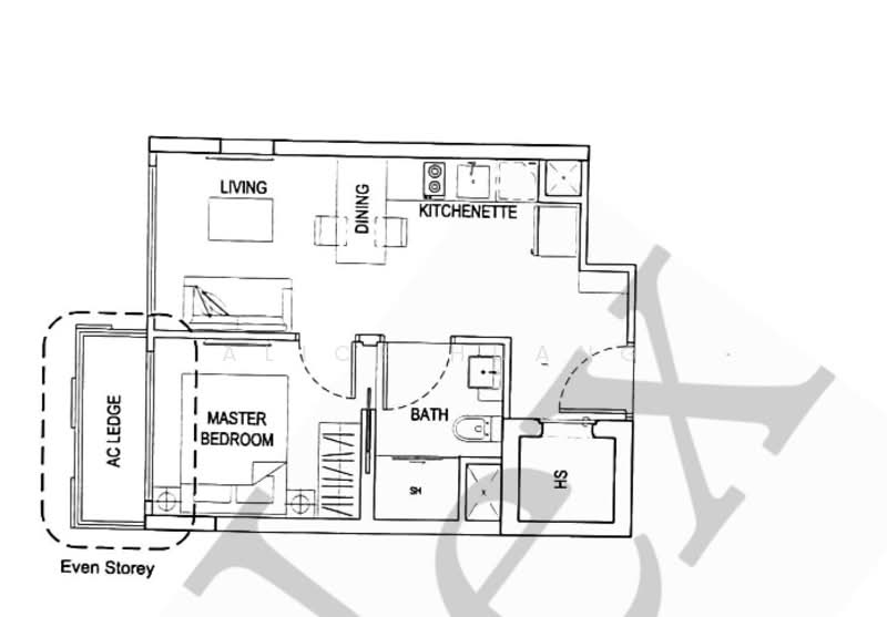 The Hillford, 180 Jalan Jurong Kechil, 1 Bedroom, 398 sqft, Condominium For Sale, by Alice Huang, 500139940 - PropertyGuru.com.sg