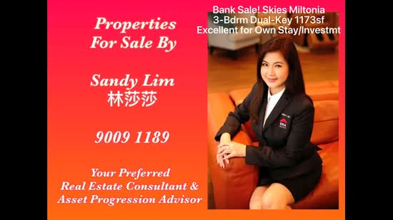 Skies Miltonia, 3 Miltonia Close, 3 Bedrooms, 1,173 sqft, Condominium For Sale, by Sandy Lim 林莎莎, 500139989 - PropertyGuru.com.sg