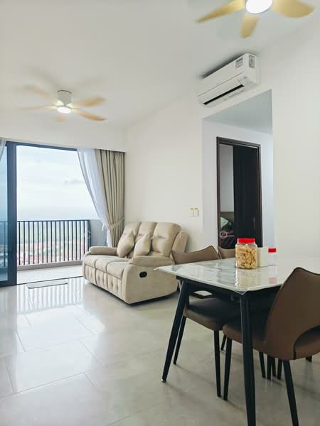 Lentor Modern, 5 Lentor Central, 3 Bedrooms, 990 sqft, Condominium For Rent, by Cleo Foo, 500139990 - Living Room - PropertyGuru.com.sg