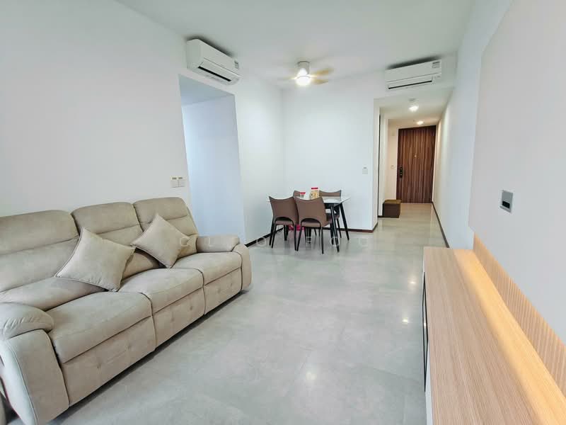 Lentor Modern, 5 Lentor Central, 3 Bedrooms, 990 sqft, Condominium For Rent, by Cleo Foo, 500139990 - Living Room - PropertyGuru.com.sg