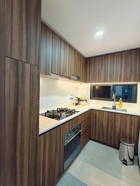 Lentor Modern, 5 Lentor Central, 3 Bedrooms, 990 sqft, Condominium For Rent, by Cleo Foo, 500139990 - Kitchen - PropertyGuru.com.sg