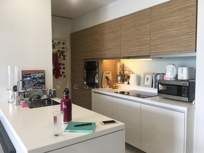Concourse Skyline, 298 Beach Road, 1 Bedroom, 872 sqft, Condominium For Rent, by Nicole Teo, 500139994 - Kitchen - PropertyGuru.com.sg