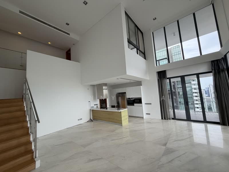 Skypark @ Somerset, 22 Saint Thomas Walk, 4 Bedrooms, 3,347 sqft, Apartment For Rent, by Johnny Chia, 500140012 - Living Room - PropertyGuru.com.sg