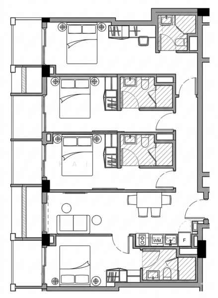 MBER, , 4 Bedrooms, 1,340 sqft, Apartment For Rent, by Kai Chen, 500140063 - PropertyGuru.com.sg