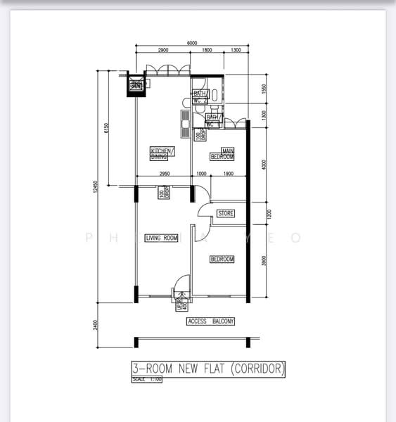 223 Ang Mo Kio Avenue 1, 223 Ang Mo Kio Avenue 1, 2 Bedrooms, 721 sqft, HDB Flat For Sale, by Phelia Yeo, 500140073 - PropertyGuru.com.sg