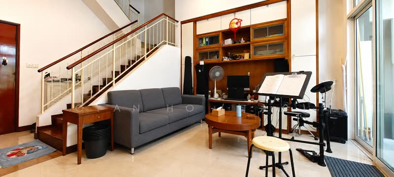Summer Gardens, Upper Changi Road East, 5 Bedrooms, 3,025 sqft, Terraced House For Sale, by Cyan Ho (何永全), 500140080 - Family room at basement - PropertyGuru.com.sg