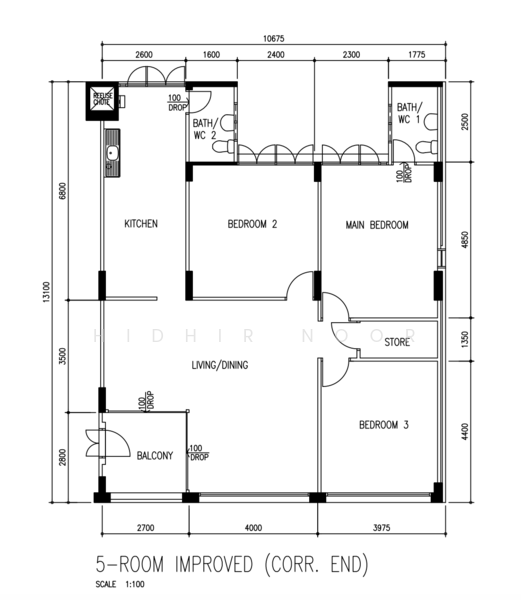 138 Simei Street 1, 138 Simei Street 1, 3 Bedrooms, 1,313 sqft, HDB Flat For Sale, by Hidhir Noor, 500140084 - PropertyGuru.com.sg
