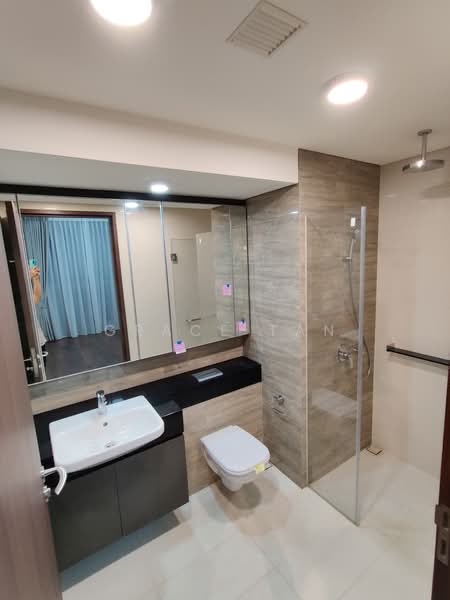 Park Place Residences, 2 Paya Lebar Road, 2 Bedrooms, 667 sqft, Condominium For Rent, by Grace Tan, 500140093 - Master Bathroom - PropertyGuru.com.sg