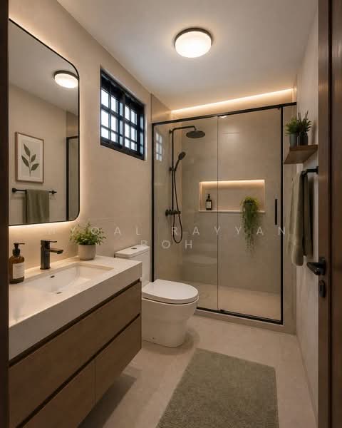769 Bedok Reservoir View, 769 Bedok Reservoir View, 3 Bedrooms, 1,238 sqft, HDB Flat For Sale, by Hyqal Rayyan Boh, 500140113 - Bathroom - PropertyGuru.com.sg