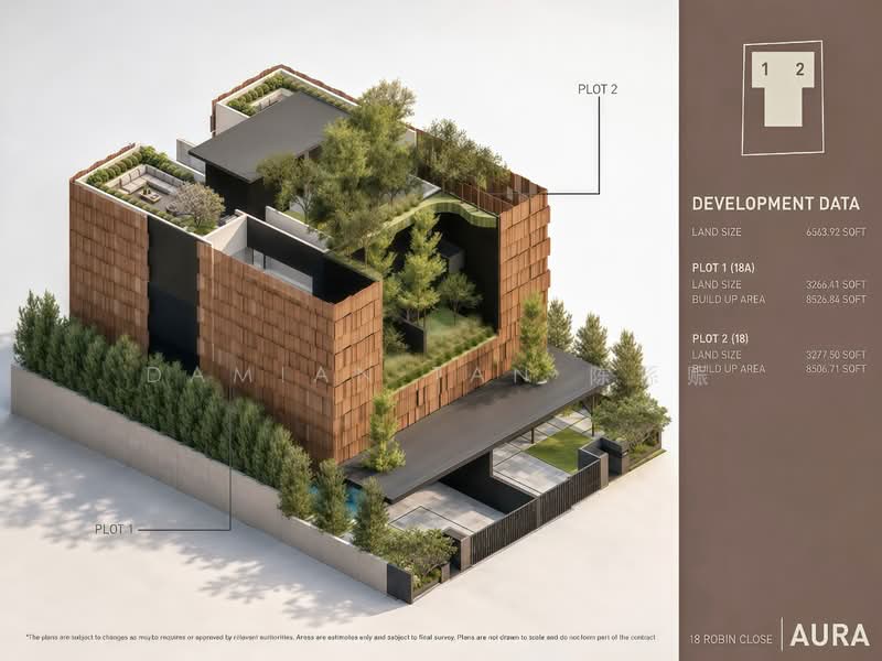 ⭐️ONLY ONE BRAND NEW SEMI-D @ ROBIN CLOSE | WITHIN 1KM TO ACS & SCGS PRIMARY | NEAR STEVENS MRT⭐️, Robin Close Stevens Fernhills Trevose Tempua Unggas Bahasa Tudor University Watten Shelford Hillcrest Greenwood Gentle Chancery Cluny Balmoral Robin Goldhill Barker Mount Rosie Harom Setangkai Dalkeith Berrima Harlyn Camborne Kheam Hock Duchess, 6 Bedrooms, 8,527 sqft, Semi-Detached House For Sale, by Damian Tan 陈係赈, 500140155 - Exterior - PropertyGuru.com.sg