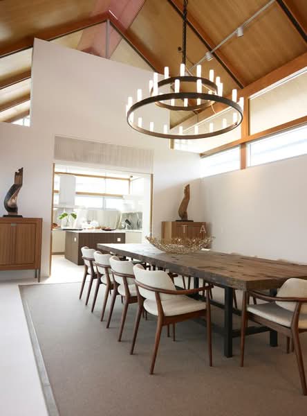 Sentosa Cove Waterfront Masterpiece with Rare Unblocked Sea Views, , 4 Bedrooms, 9,000 sqft, Detached House For Sale, by Steve Tay, 500140344 - Dining Room - PropertyGuru.com.sg