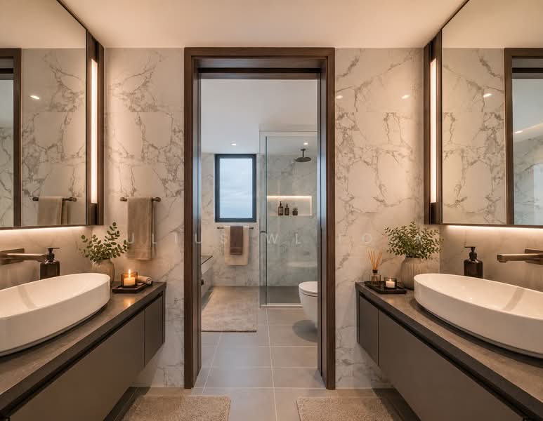 Tembusu Grand, 94 Jalan Tembusu, 5 Bedrooms, 2,691 sqft, Condominium For Sale, by Julius WL Fock, 500140360 - Bathroom - PropertyGuru.com.sg