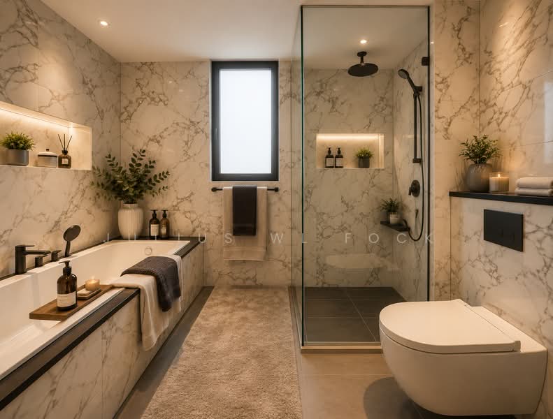 Tembusu Grand, 94 Jalan Tembusu, 5 Bedrooms, 2,691 sqft, Condominium For Sale, by Julius WL Fock, 500140360 - Bathroom - PropertyGuru.com.sg
