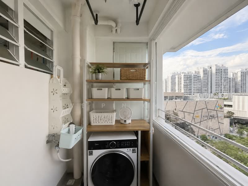 410A Fernvale Road, 410A Fernvale Road, 3 Bedrooms, 1,022 sqft, HDB Flat For Sale, by WeiPin Oon, 500140395 - Balcony - PropertyGuru.com.sg