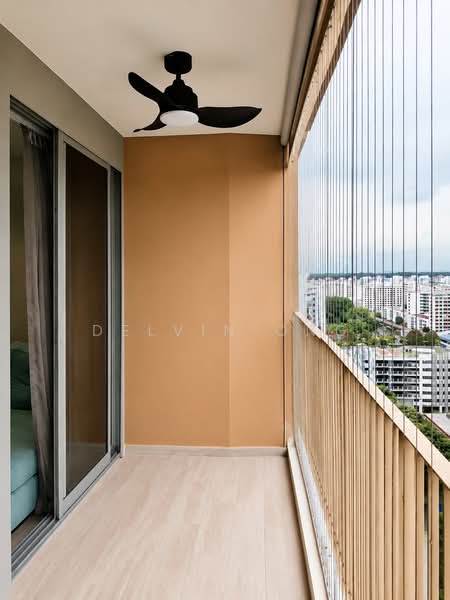 Sol Acres, 12 Choa Chu Kang Grove, 2 Bedrooms, 850 sqft, Executive Condominium For Sale, by Delvin Ong, 500140491 - Balcony - PropertyGuru.com.sg