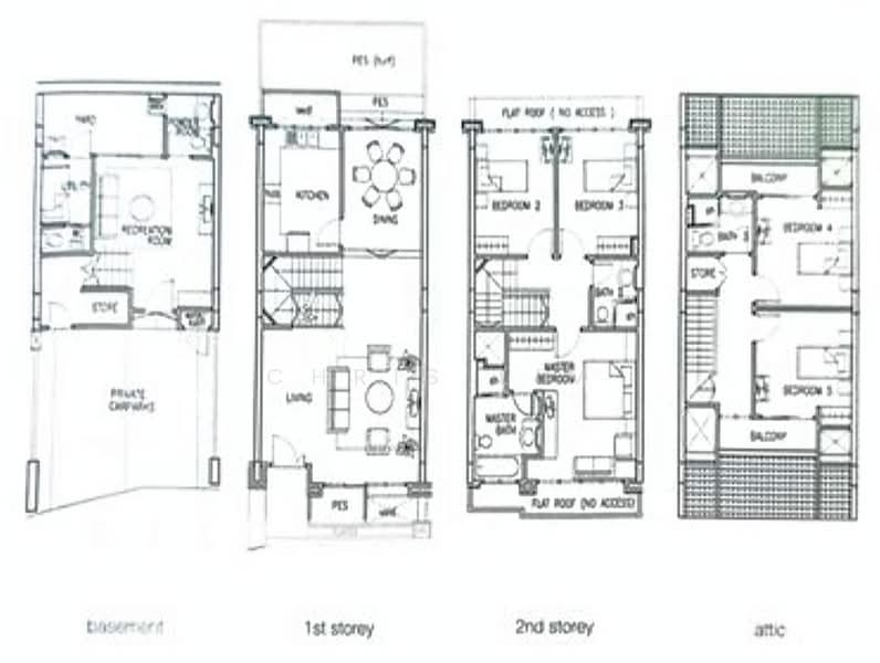 Horizon Green, Ang Mo Kio Avenue 2, 5 Bedrooms, 3,110 sqft, Terraced House For Sale, by Chris Lim, 500140492 - PropertyGuru.com.sg
