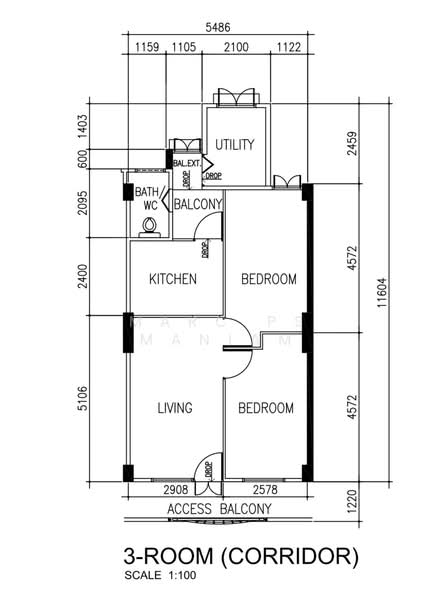 9 Selegie Road, 9 Selegie Road, 2 Bedrooms, 600 sqft, HDB Flat For Rent, by Marc PS Maniam, 500140498 - PropertyGuru.com.sg