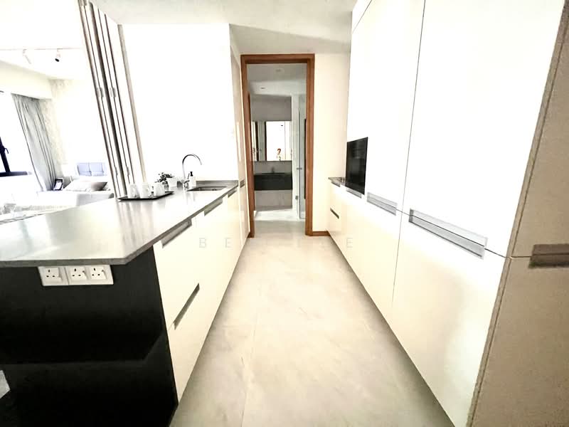 Marina One Residences, 21 Marina Way, 1 Bedroom, 732 sqft, Condominium For Rent, by Ben Lee, 500140507 - Kitchen - PropertyGuru.com.sg