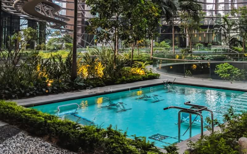Marina One Residences, 21 Marina Way, 1 Bedroom, 732 sqft, Condominium For Rent, by Ben Lee, 500140507 - Pool - PropertyGuru.com.sg