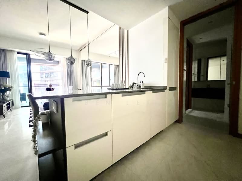 Marina One Residences, 21 Marina Way, 1 Bedroom, 732 sqft, Condominium For Rent, by Ben Lee, 500140507 - Kitchen - PropertyGuru.com.sg