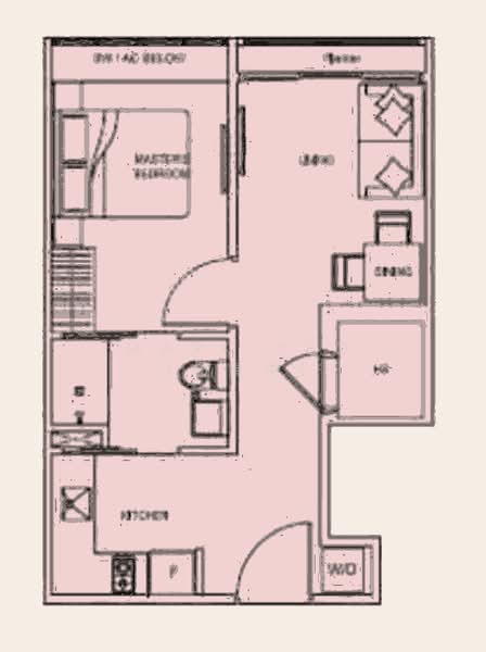 Everitt Edge, 83 Joo Chiat Place, 1 Bedroom, 431 sqft, Condominium For Sale, by Mark Yeo (杨复中), 500140531 - PropertyGuru.com.sg