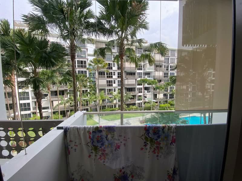 The Inflora, 51 Flora Drive, 1 Bedroom, 400 sqft, Condominium For Rent, by Simon Sim, 500140553 - Balcony - PropertyGuru.com.sg