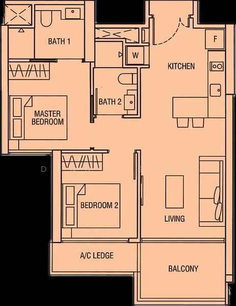 Alex Residences, 28 Alexandra View, 2 Bedrooms, 678 sqft, Apartment For Rent, by Dennis Soon, 500140583 - PropertyGuru.com.sg