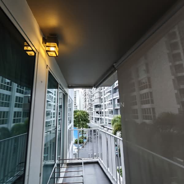 1 Canberra, 7 Canberra Drive, 3 Bedrooms, 1,044 sqft, Executive Condominium For Rent, by Kim Tan, 500140723 - Balcony - PropertyGuru.com.sg