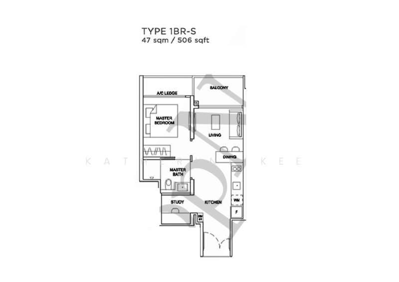 Stirling Residences, 25 Stirling Road, 1 Bedroom, 506 sqft, Condominium For Sale, by Katherine Kee, 500140727 - PropertyGuru.com.sg