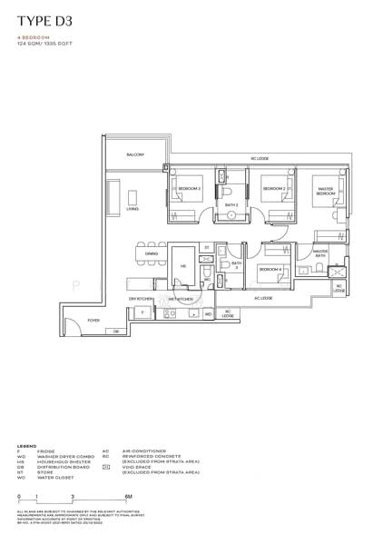 Terra Hill, 18 Yew Siang Road, 4 Bedrooms, 1,335 sqft, Condominium For Sale, by Peter Loh 彼得, 500140775 - PropertyGuru.com.sg