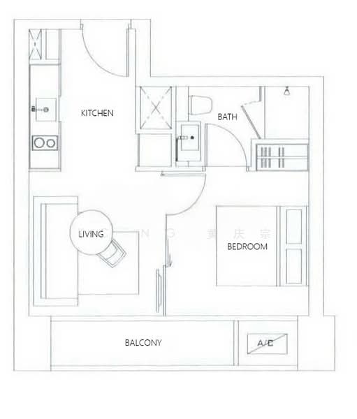 Skysuites @ Anson, 8 Enggor Street, 1 Bedroom, 398 sqft, Condominium For Rent, by KC Ng 黄庆宗, 500140808 - PropertyGuru.com.sg