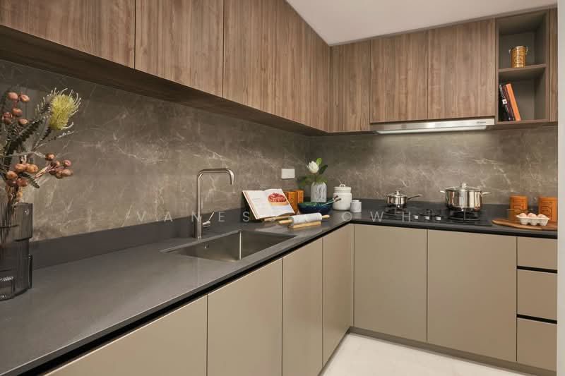 Copen Grand, Tengah Garden Walk, 5 Bedrooms, 1,561 sqft, Executive Condominium For Sale, by Vanessa Owh, 500140819 - Kitchen - PropertyGuru.com.sg