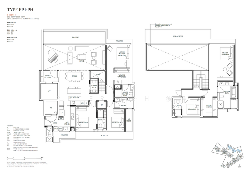 Terra Hill, 18 Yew Siang Road, Buona Vista / West Coast / Clementi New Town, 5 Bedrooms, 3,035 sqft, Condominium For Sale, by Peter Loh 彼得, 500140836 - PropertyGuru.com.sg