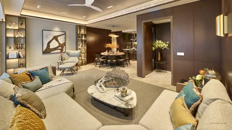 Terra Hill, 18 Yew Siang Road, 5 Bedrooms, 2,164 sqft, Condominium For Sale, by Peter Loh 彼得, 500140836 - Living Room - PropertyGuru.com.sg