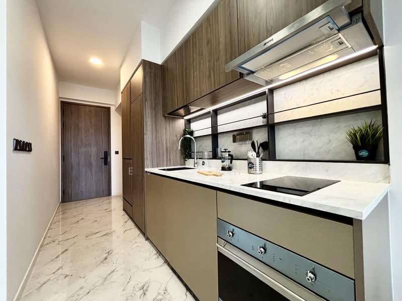 Sceneca Residence, 26 Tanah Merah Kechil Link, 1 Bedroom, 538 sqft, Condominium For Rent, by Eve Tang, 500140848 - Kitchen - PropertyGuru.com.sg
