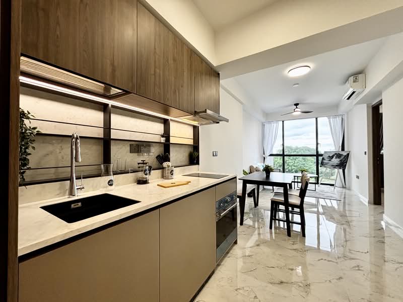 Sceneca Residence, 26 Tanah Merah Kechil Link, 1 Bedroom, 538 sqft, Condominium For Rent, by Eve Tang, 500140848 - Kitchen - PropertyGuru.com.sg