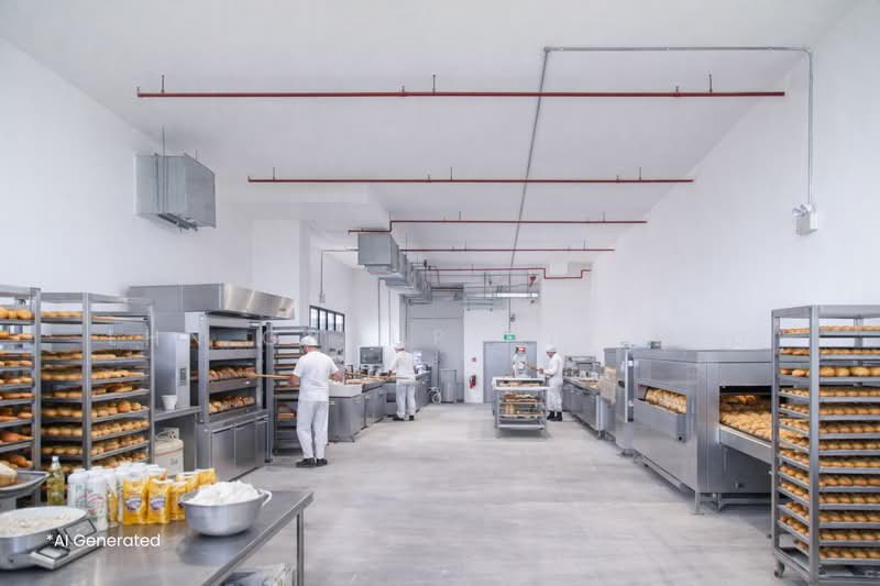 LHN Food Chain, 55 Tuas South Avenue 1, 2,110 sqft, Factory / Workshop (B2) For Rent, by LHN Group Pte Ltd, 500140909 - Ai Generated - CommercialGuru.com.sg