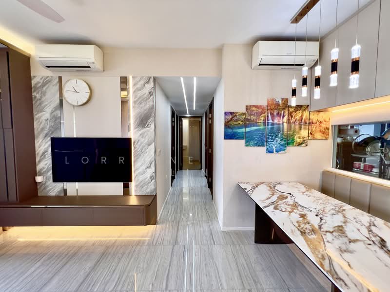 Parc Esta, 902 Sims Avenue, 3 Bedrooms, 958 sqft, Condominium For Sale, by Lorraine Tan Yu Lin, 500140947 - Living & Dining Area - PropertyGuru.com.sg