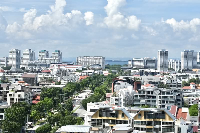 Parc Esta, 902 Sims Avenue, 3 Bedrooms, 958 sqft, Condominium For Sale, by Lorraine Tan Yu Lin, 500140947 - View From Master Bathroom - PropertyGuru.com.sg