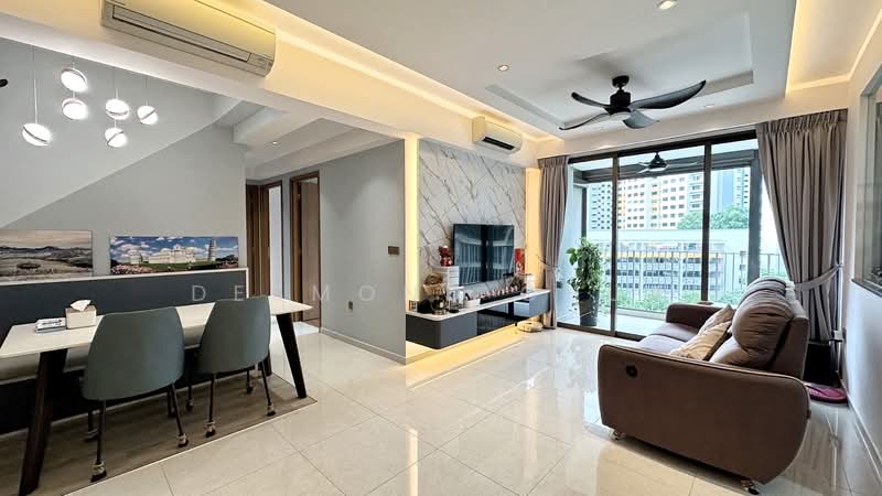 Rivercove Residences EC, 30 Anchorvale Ln, 3 Bedrooms, 1,076 sqft, Executive Condominium For Rent, by Desmond Chua, 500140948 - Living Room - PropertyGuru.com.sg
