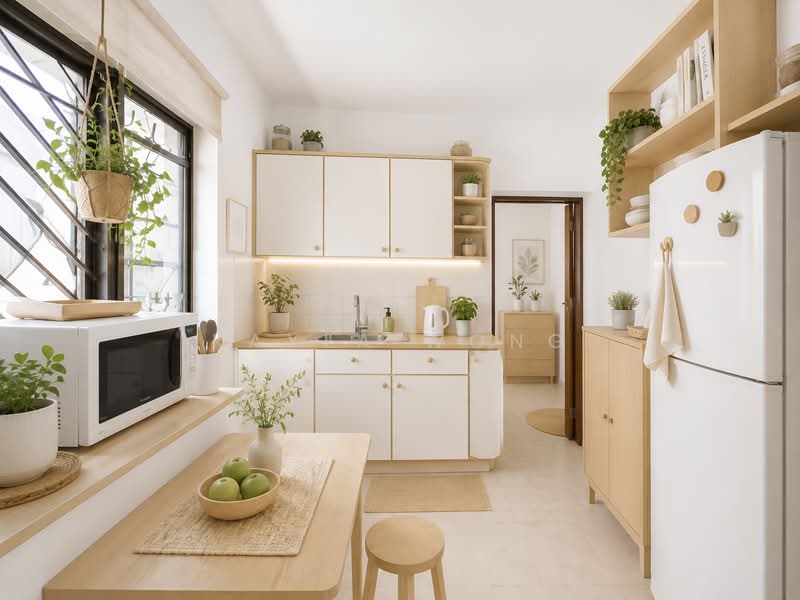 78 Guan Chuan Street, 78 Guan Chuan Street, 3 Bedrooms, 800 sqft, Walk-up Apartment For Sale, by Kayla Wong, 500141017 - Kitchen - Reimagined with AI - PropertyGuru.com.sg